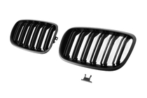 BMW X6 E71 2008–2014 Kidneys M-Look (black matte) photo 4