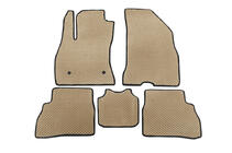 Fiat Doblo II 2010-2022 EVA Floor Mats (Beige) photo 1
