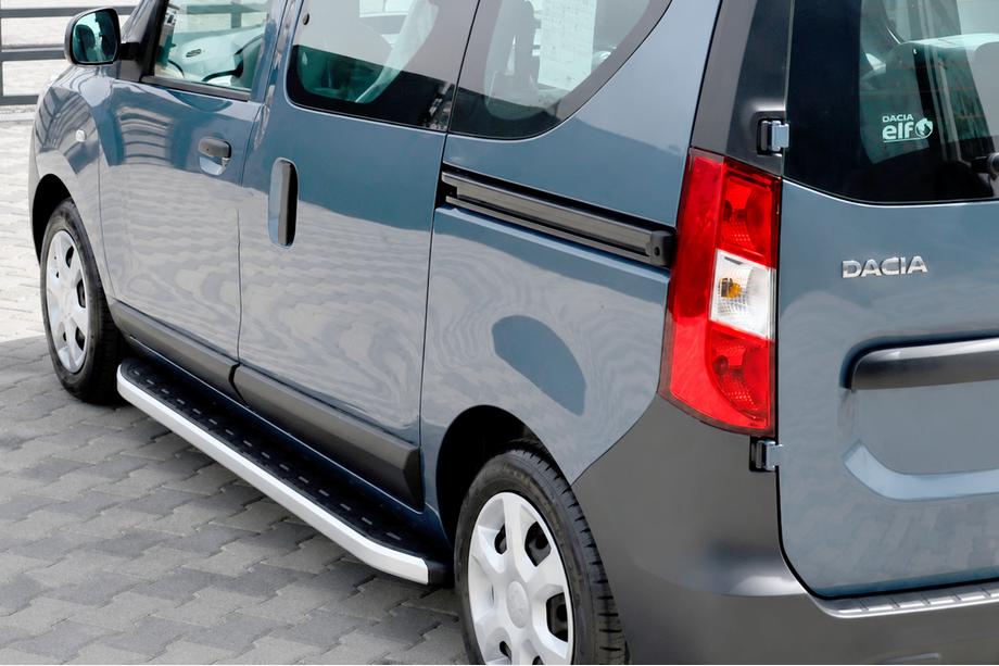 Renault Dokker 2013-2022 Side Steps Fullmond (2 pcs, Aluminum) Image