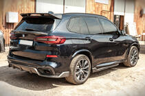 BMW X5 G05 2019–2026 Carbon Side Skirt Covers V3 (Real Carbon) photo 5