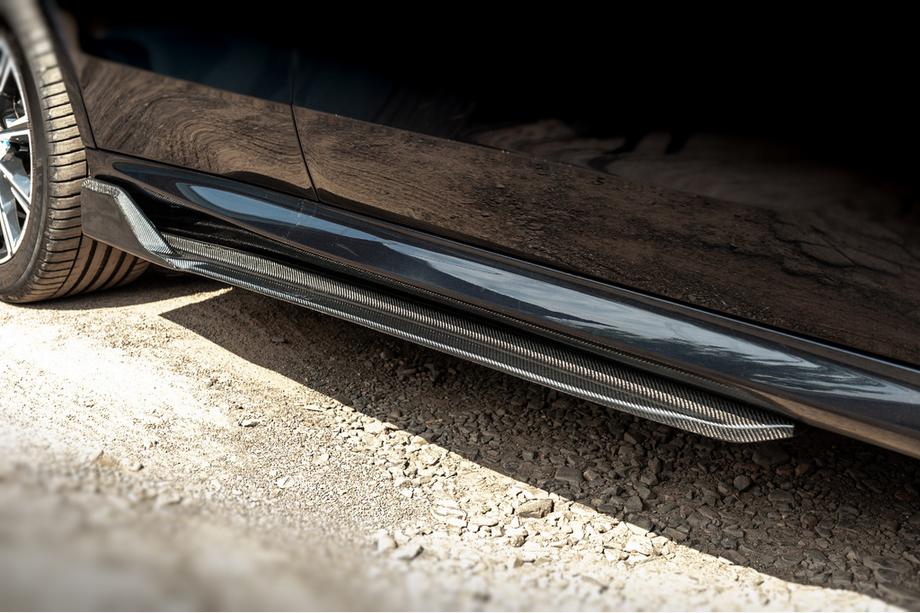 BMW X5 G05 2019–2026 Carbon Side Skirt Covers V3 (Real Carbon) Image