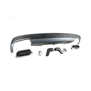 Rear diffuser with exhaust tips DPT S-Line-style (2011-2014) photo 4