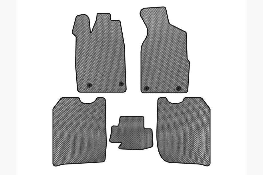 Audi 100 C3 1982-1991 EVA floor mats (1982-1988, Sedan, Gray) Photo 1