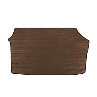 EVA trunk mat (1982-1988, Sedan, Brown) Audi 100 C3 1988-1991