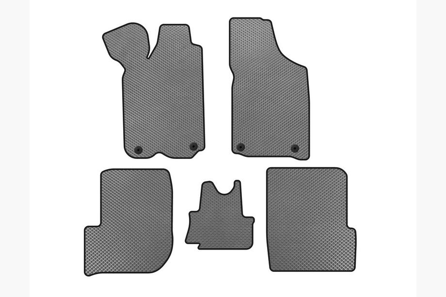 Audi 100 C3 1988-1991 EVA Floor Mats (1982-1991, Avant, Grey) Photo 1