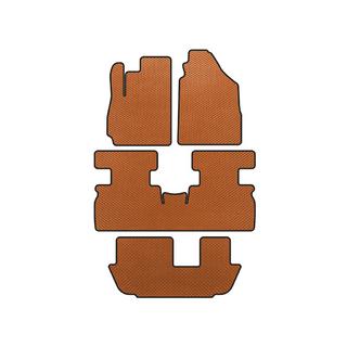 EVA Floor Mats (3 Rows, Orange)