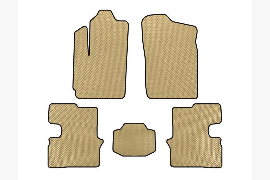 Chery M11 2008- EVA Floor Mats (Beige) Image
