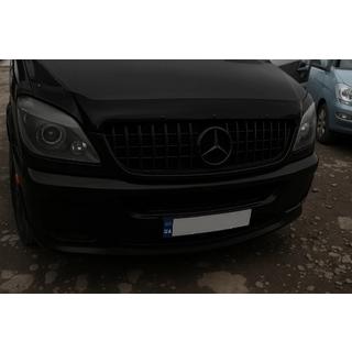 Front Grille GT Panamericana Black (2006-2013) photo 2