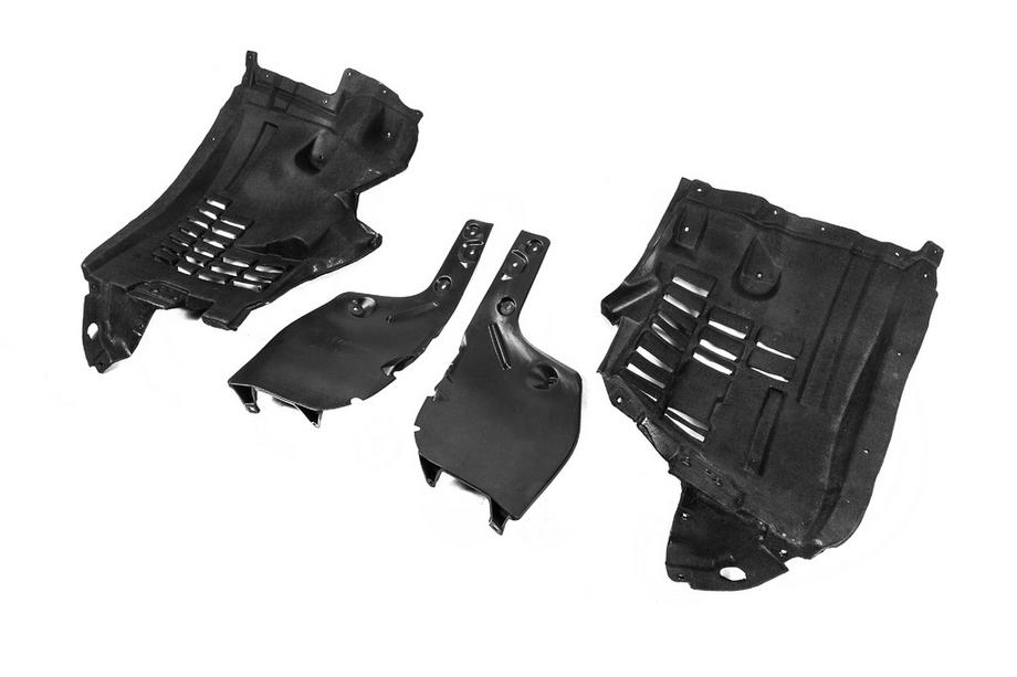 Toyota Land Cruiser 300 2021- Front wheel arch liners (4 pieces) Photo 2