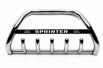Mercedes Sprinter W907/W910 2018- Bull Bar WT004 Stainless Steel photo 1