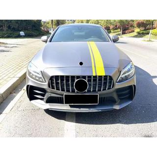 Body kit with diffuser for Coupe (Black Mamba C63GT design) Mercedes C-сlass W205 2014-2021 photo 3