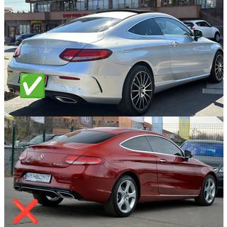 Body kit with diffuser for Coupe (Black Mamba C63GT design) Mercedes C-сlass W205 2014-2021 photo 4