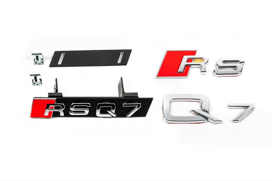 Audi Q7 2015–2026 Grille Badge Set Photo 2