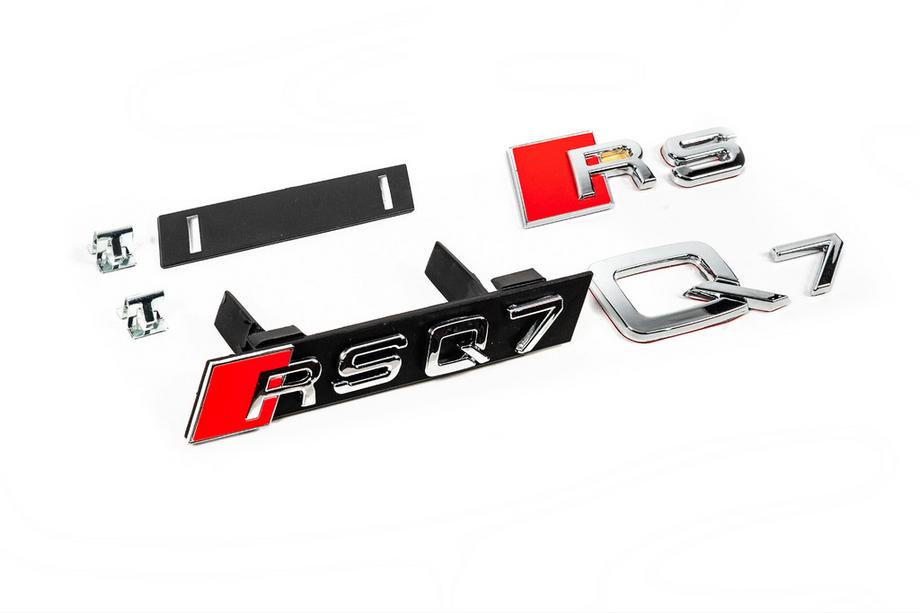 Audi Q7 2015–2026 Grille Badge Set Photo 3