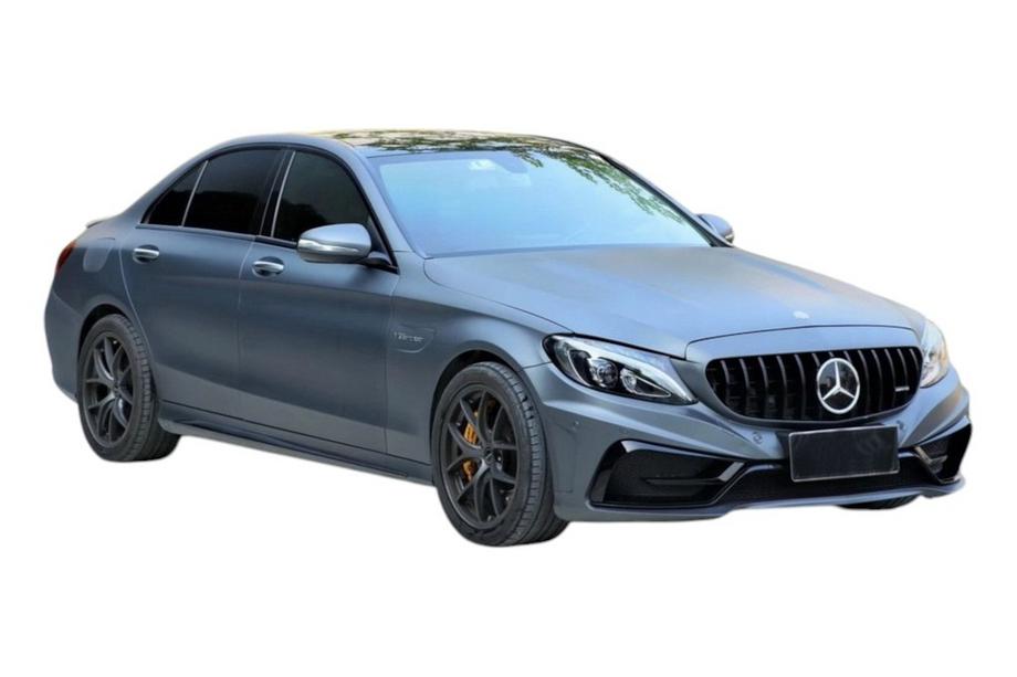 Mercedes C-class W205 2014-2021 Fenders C63 AMG Style (Aluminum, 2 pcs) Photo 3