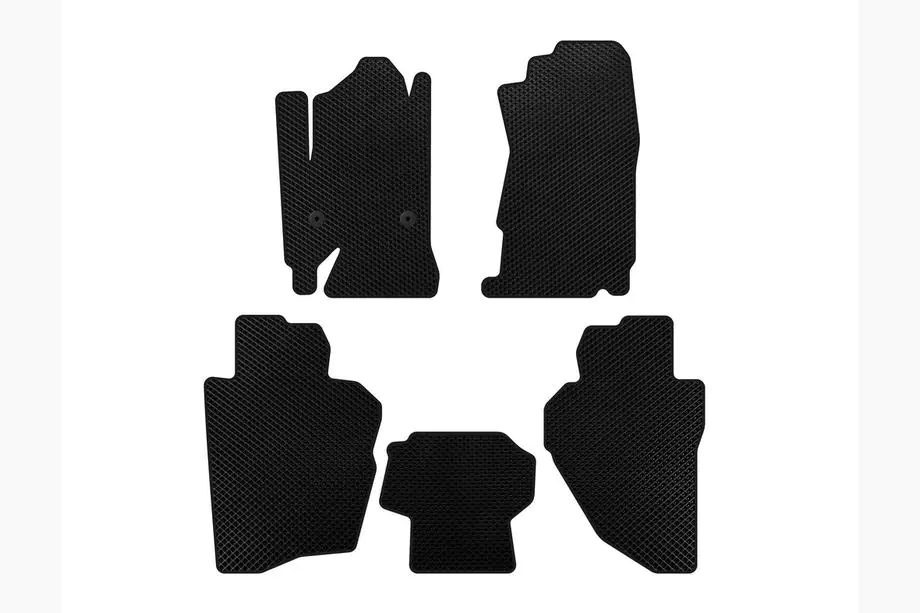 Chevrolet Silverado 2013-2019 EVA Floor Mats (Black) Photo 1