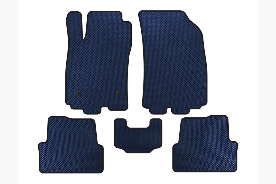 Chevrolet Sonic 2011-2022 EVA Floor Mats (HB, Blue) Image