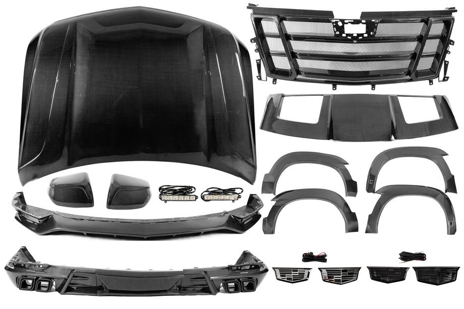 Cadillac Escalade 2020- LRT Carbon Body Kit Photo 4