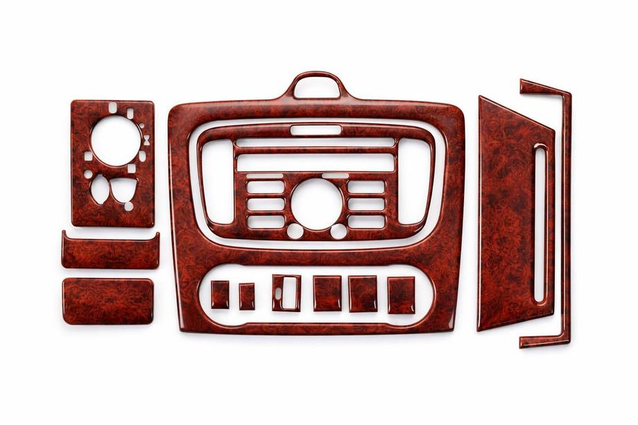 Ford Focus II 2008-2011 Dashboard Trim AC/Climate (Mini-Set, Wood) Image