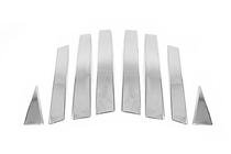 Honda CRV 2007-2011 Stainless Steel Door Pillar Trim (8 pcs) photo 2