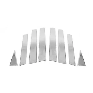 Stainless Steel Door Pillar Trim (8 pcs) Honda CRV 2007-2011 photo 2