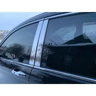 Stainless Steel Door Pillar Trim (8 pcs) Honda CRV 2007-2011 photo 4