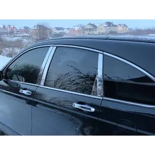 Stainless Steel Door Pillar Trim (8 pcs) Honda CRV 2007-2011 photo 3