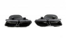 Mercedes-Benz Exhaust Tips Black AMG photo 1