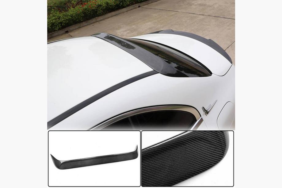 Mercedes C-class W205 2014-2021 Visor Trim (for SD 2015-2019, Carbon) Photo 1