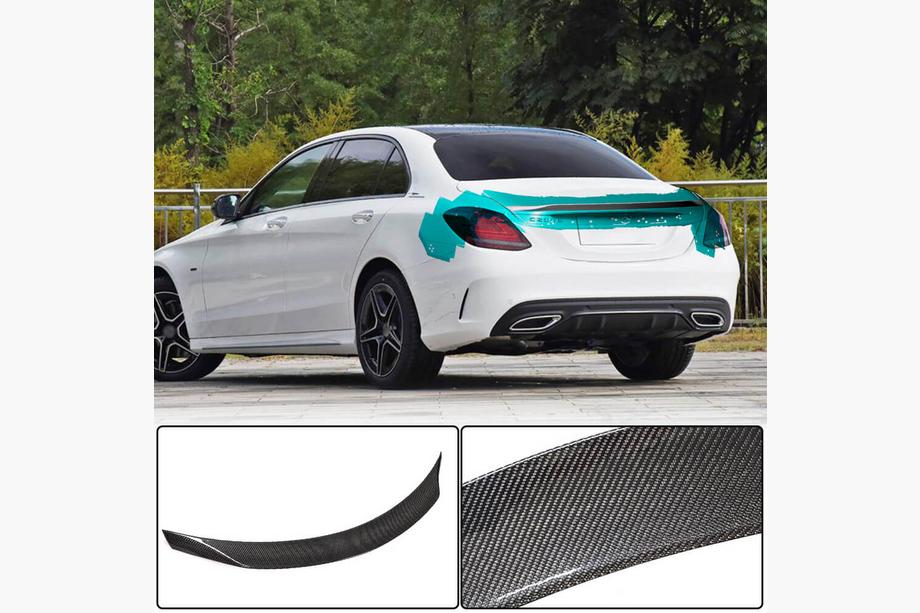 Mercedes C-class W205 2014-2021 Spoiler V5 (for SD 2015-2021, Carbon) Photo 1