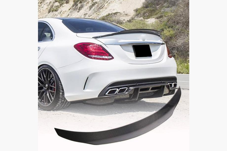 Mercedes C-class W205 2014-2021 Spoiler V7 (for SD 2015-2021, Carbon) Photo 1