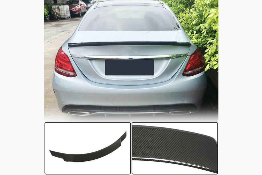Mercedes C-class W205 2014-2021 Spoiler V8 (for SD 2015-2021, Carbon) Photo 1