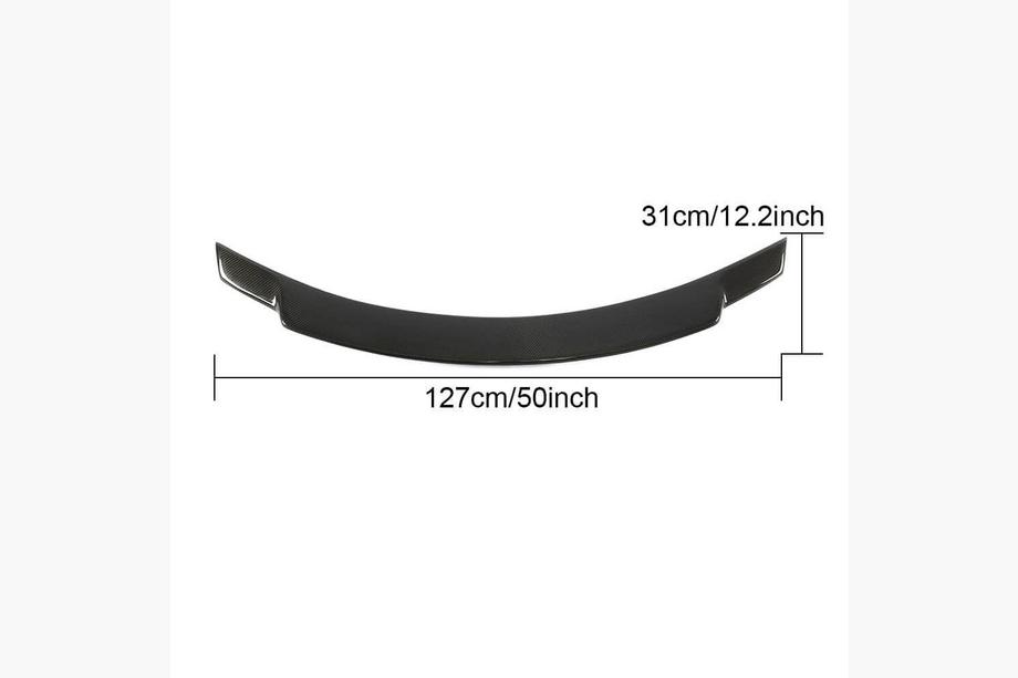Mercedes C-class W205 2014-2021 Spoiler V8 (for SD 2015-2021, Carbon) Photo 6