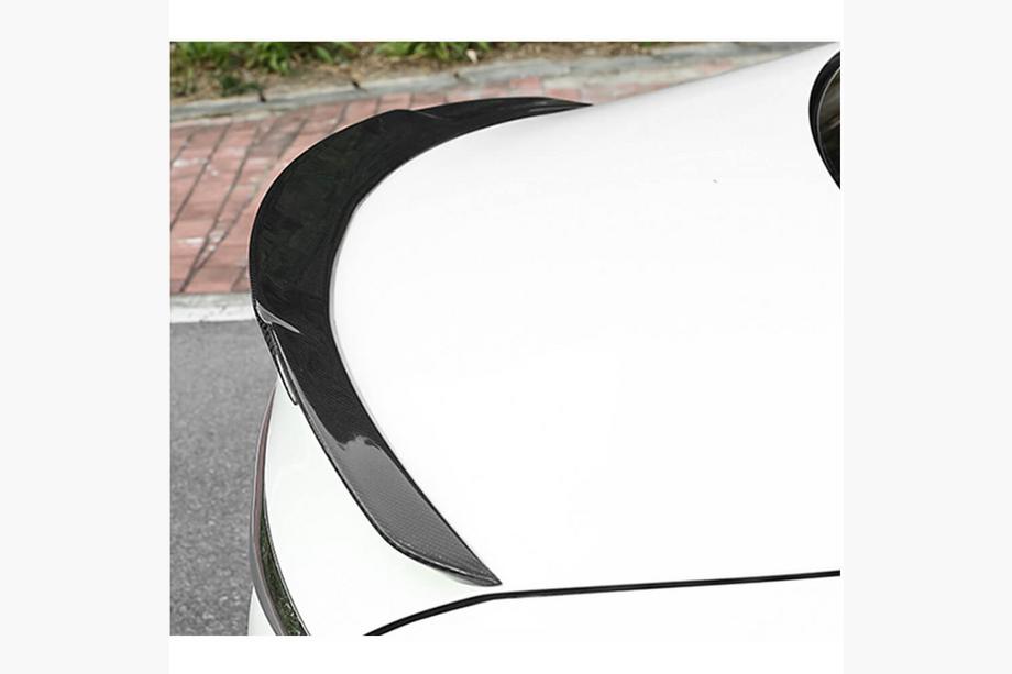 Mercedes C-class W205 2014-2021 Spoiler V9 (for SD 2015-2019, Carbon) Photo 5