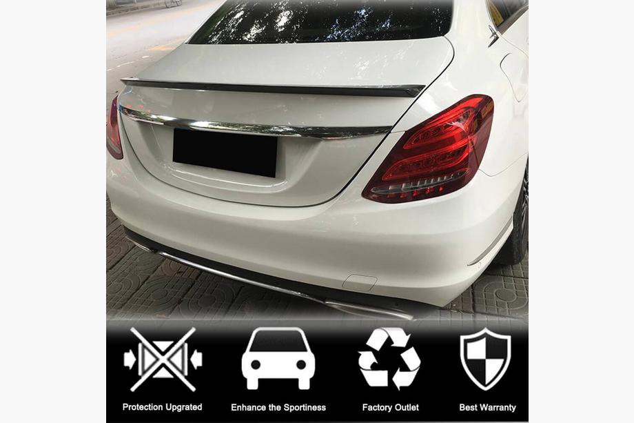 Mercedes C-class W205 2014-2021 Spoiler V10 (for SD 2015-2019, Carbon) Photo 2