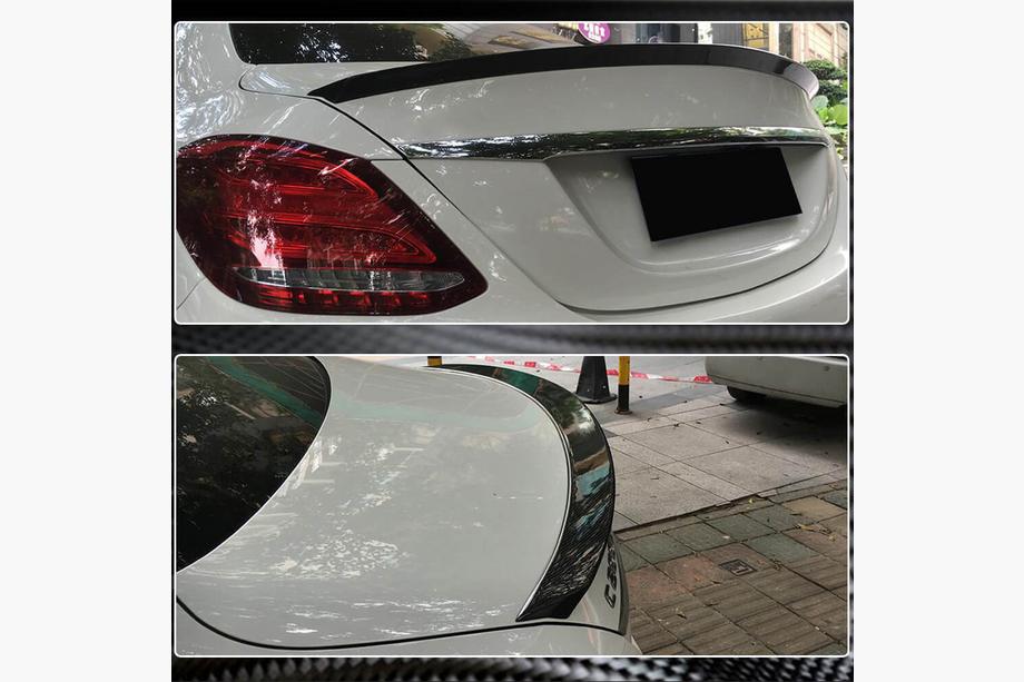 Mercedes C-class W205 2014-2021 Spoiler V10 (for SD 2015-2019, Carbon) Photo 4
