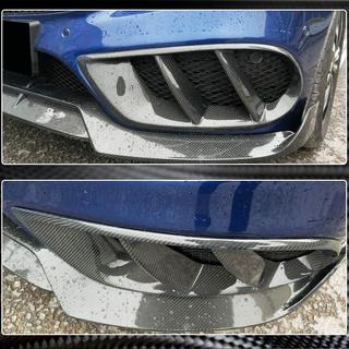 Carbon Fog Light Covers for C43 AMG 2015-2019 photo 3