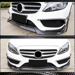 Front Bumper Lip V2 for C43 AMG 2015-2019 Carbon photo 4