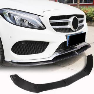 Front Bumper Lip V5 for C43 AMG 2015-2019 Carbon photo 2