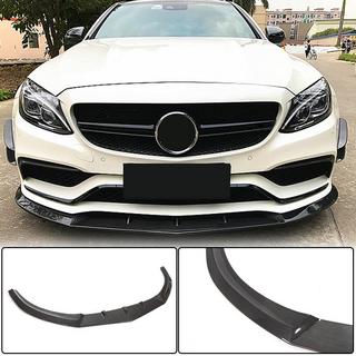 Front Bumper Lip V1 for SD C63 AMG 2015-2019 Carbon photo 1