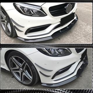 Front Bumper Lip V1 for SD C63 AMG 2015-2019 Carbon photo 3