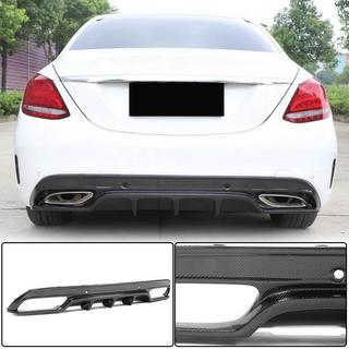 Rear Bumper Diffuser for SD C43/C63 AMG 2015-2019 Carbon photo 1
