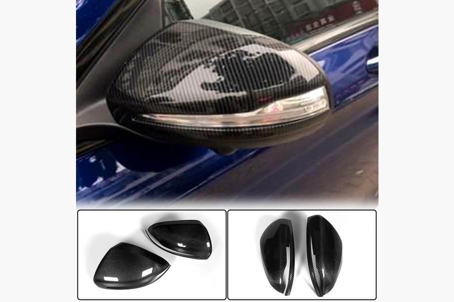 Mercedes C-class W205 2014-2021 Mirror Covers V2 (Carbon) Photo 6