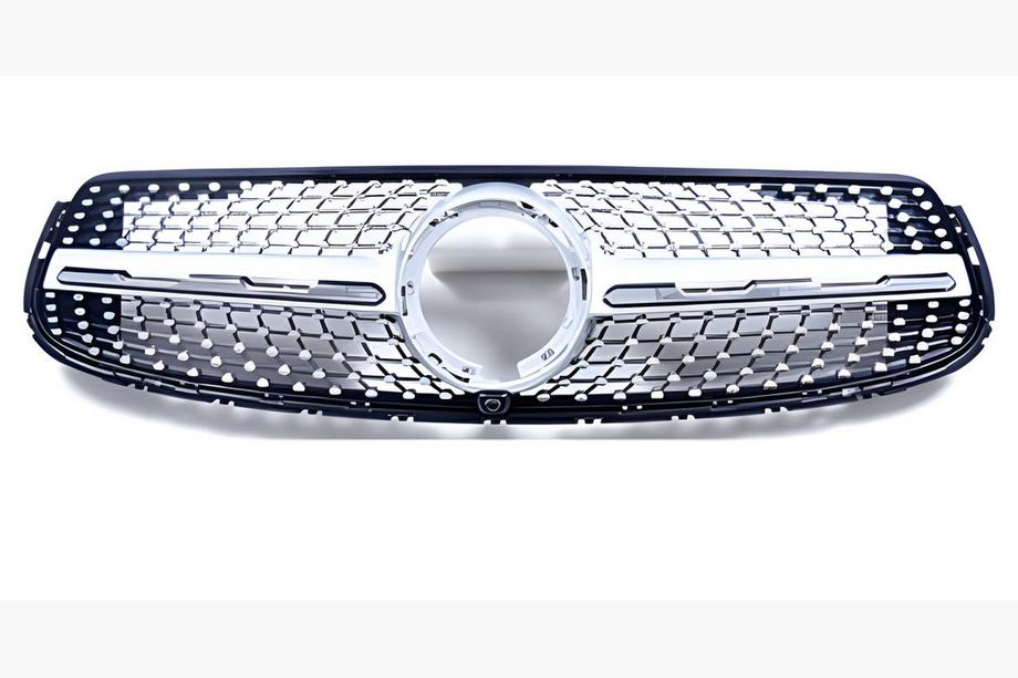 Mercedes GLC X253 2015-2022 Front Grille Diamond Silver (for GLC 43 AMG/GLC 63 AMG/AMG-Line 2019-2022) Photo 2