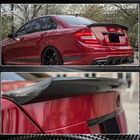Mercedes C-class W204 2007-2015 Spoiler SD V2 (Carbon) photo 4