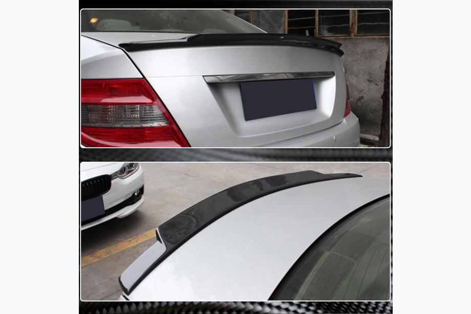 Mercedes C-class W204 2007-2015 Spoiler SD V4 (Carbon) Photo 3