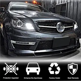 Front Bumper Lip V1 for AMG 2012-2014 Carbon photo 2