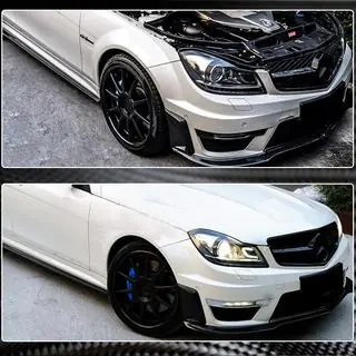 Carbon Front Bumper Covers (for AMG 2012-2014) photo 3