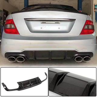 Rear Bumper Diffuser V1 for AMG SD/Coupe 2012-2014 Carbon photo 1