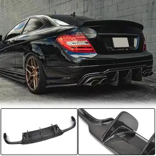 Rear Bumper Diffuser V2 for AMG SD/Coupe 2012-2014 Carbon photo 1